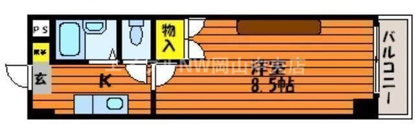 ダイニチ駅前ビルの物件間取画像